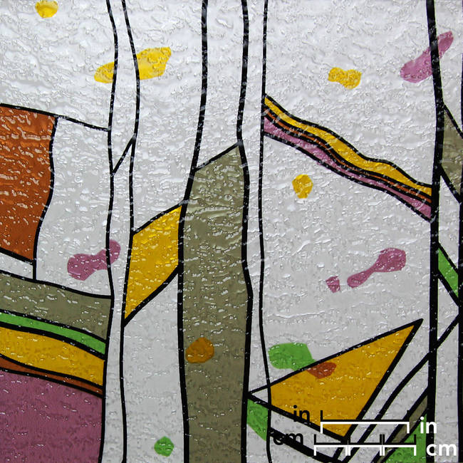 Geometric Textured Transluscent Window Film DesignYourWall